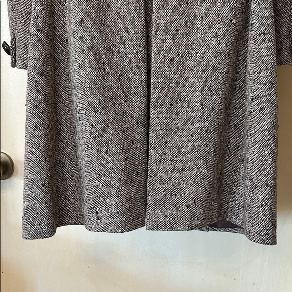 Banana Republic Brown Tweed Tailored Frock Coat size XS - Picture 13 of 16